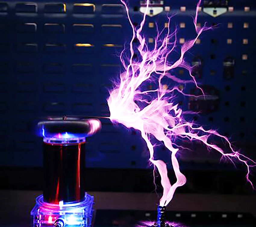 DIY music Tesla coil SSTC high frequency generator ignition lightning 110V~220V - Image 4 of 4