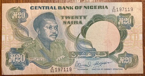 NIGERIA BILLET DE 20 NAIRA (BILL 115)