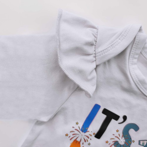 Baby Girl Newborn It's My 1st Birthday Bodysuit Outfit Infant One Year Old Ha... - Picture 3 of 5