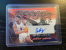 2023 Leaf Optichrome Johnny Juzang Optimal Effort Auto Rookie  Card Heat RC 1/2
