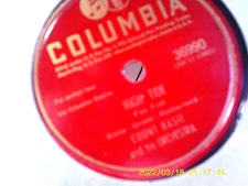 COUNT BASIE 1946 CLOUMBIA 36990  LAZT  LADY  BLUES  PLAYED  EX