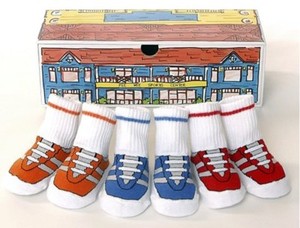 baby socks that look like trainers