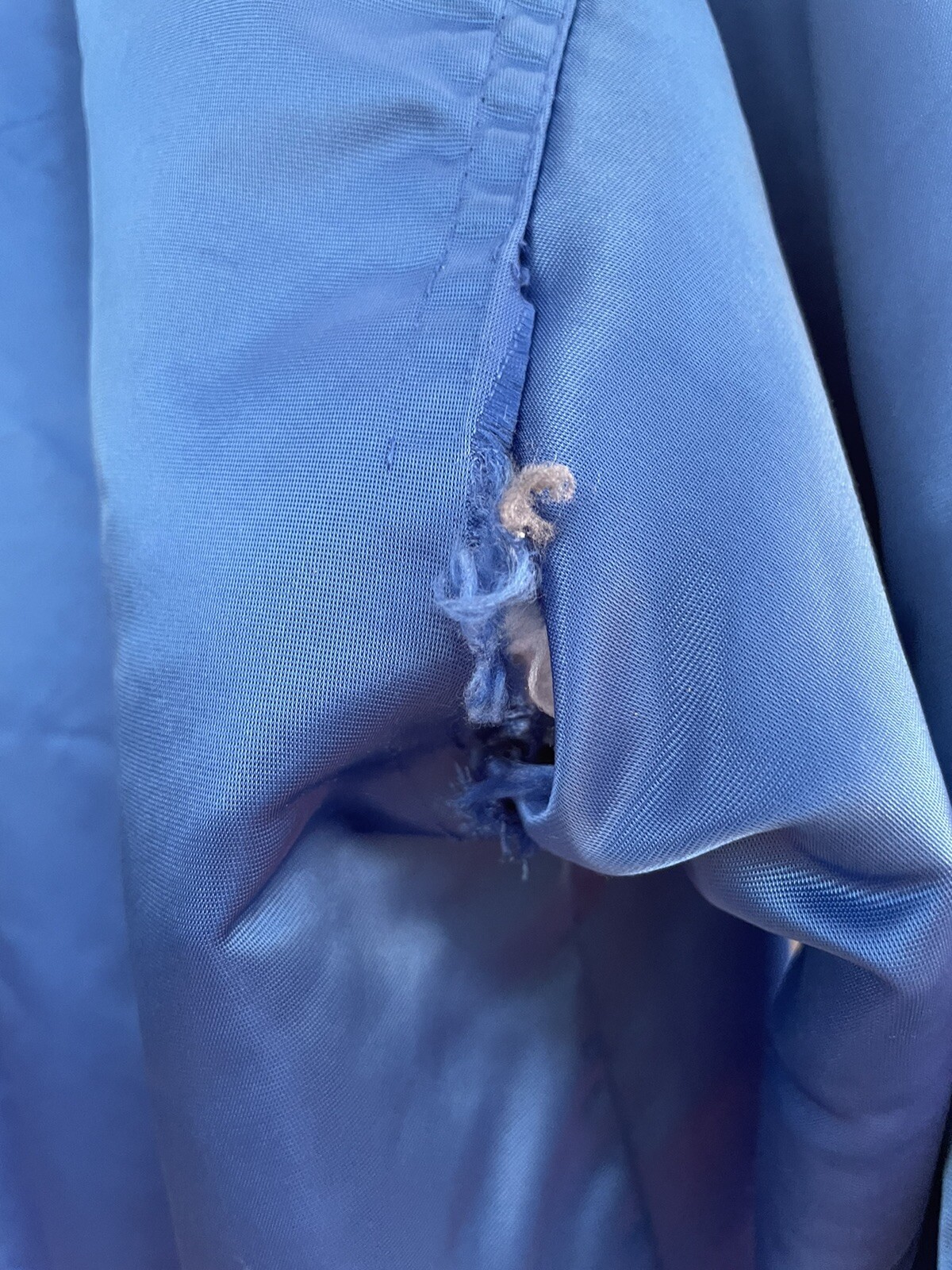 Vintage Chicago Cubs starter jacket mens size M satin bomber Jacket button  up