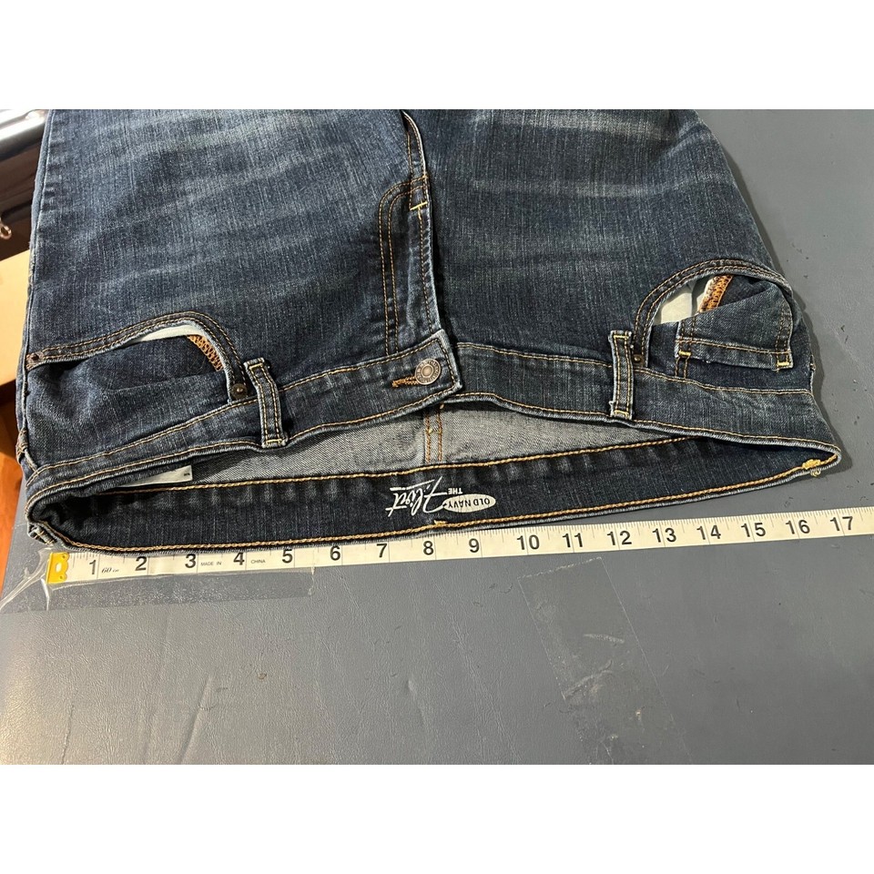 Old Navy Women's The Flirt Bootcut Jeans Size 14 Long Western Cowgirl