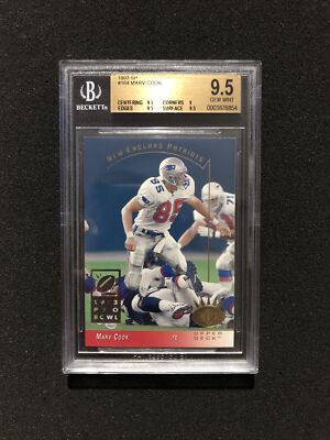1993 Upper Deck SP MARV COOK #164 BGS GRADED 9.5   GEM MINT   PRO BOWL B
