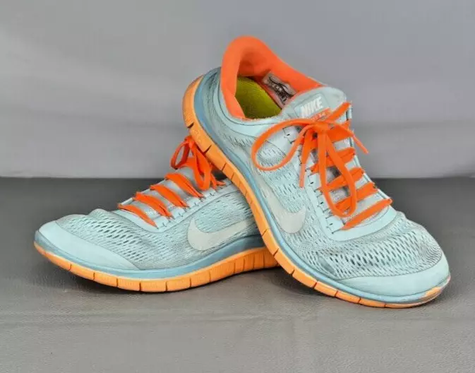 Nike Free 3.0 v5 Glacier Ice Running Shoes 580392 418 Women s Size 11