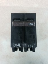 General Electric THQL2100 2 Pole 100 AMP Circuit Breaker 100A 120/240VAC OT W 