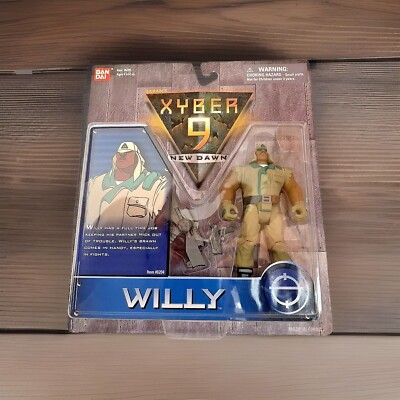 Xyber 9 Saban's Bandai New Dawn Willy Action Figure 6204