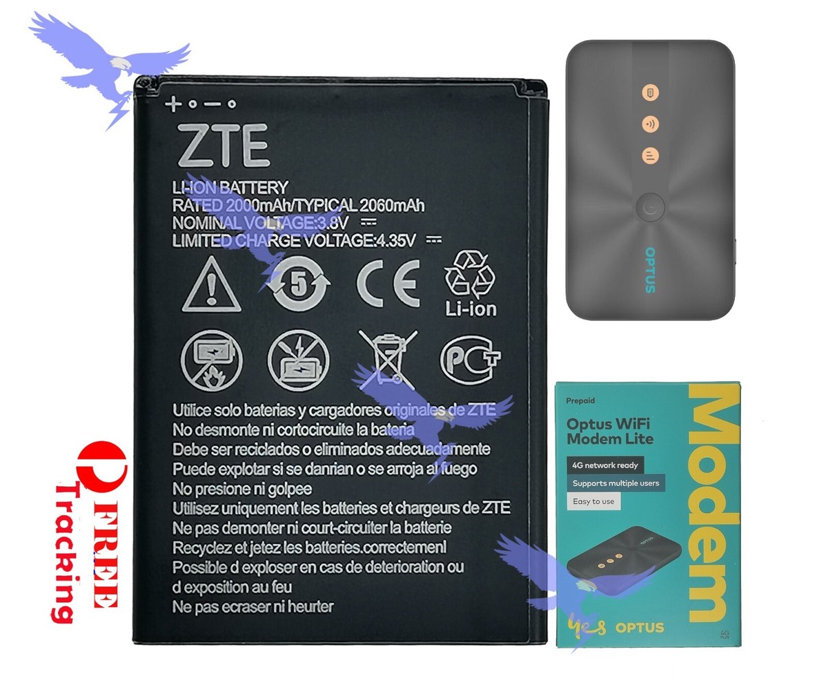 その他 Mast filp +Mast original battery Battery for Optus Wifi Modem Lite ZTE MF937 Free Ship