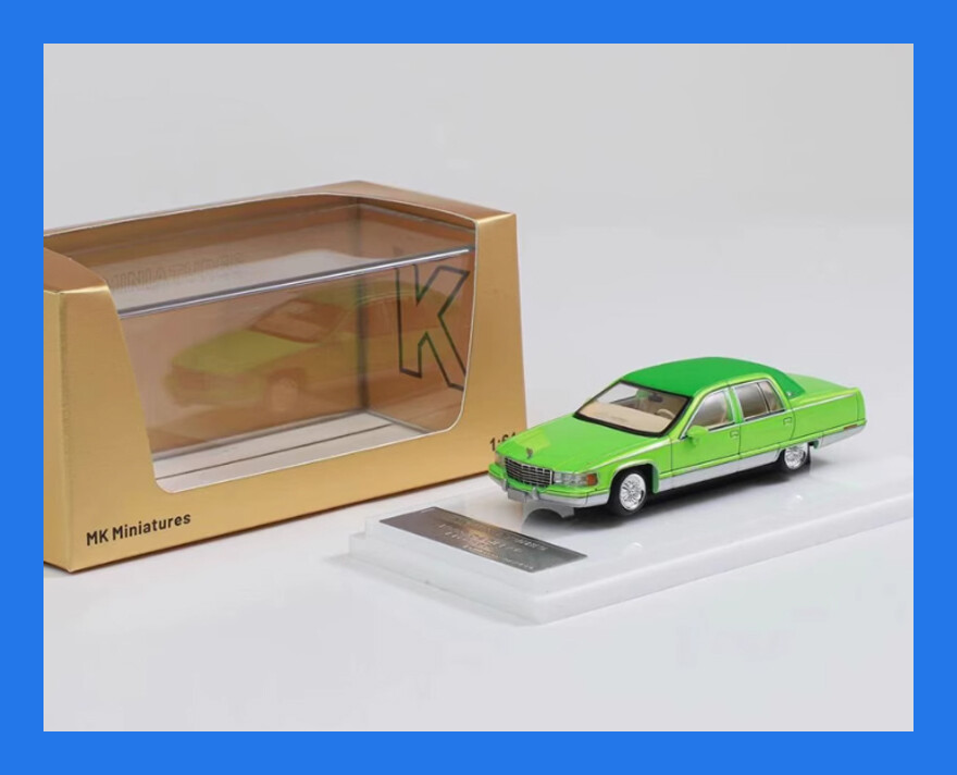 限定完売品‼️1/64 MK✕GOC　Cadillac　ローライダー DEC 2024 GOC x MK 1/64 Cadillac Fleetwood Brougham Lowrider