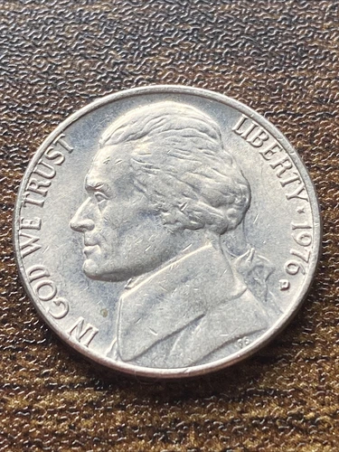 1976-D Jefferson Nickel — photo from the most recent tracked eBay sale