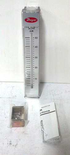 Dwyer RMB-52 5-50 SCFH Rate-Master Variable Area Flowmeter - Picture 3 of 3