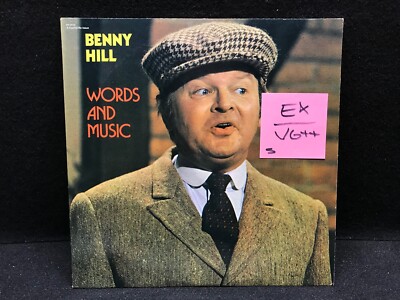 (S) BENNY HILL / LP / WORDS AND MUSIC / 1980 CAPITOL 16139 / (EX) (VG++)