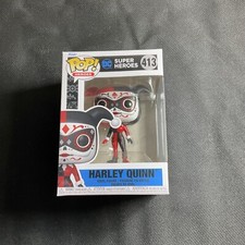 Funko POP! Heroes Dia De Los DC Comics Harley Action Figure - Red/Black