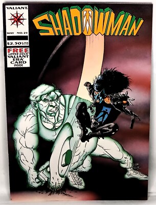 SHADOWMAN #25 | Upper Deck Valiant Trading Card Still Intact | Valiant Comics