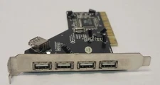 Via UW-41U2PCI-A01 PCI Controller Card , USB 2.0, 5-Port