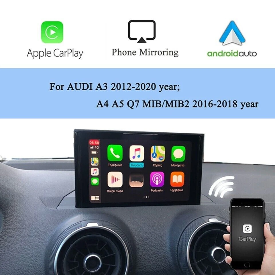 carplay audi a3 8v