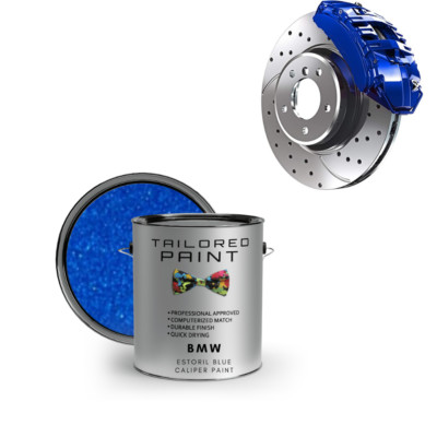 BMW Estorilblau M-Sport BREMBO Hitzebeständiger Pinsel auf Bremssattel Lack 150ML