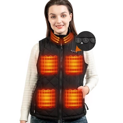 ARRIS Heated Vest for Women Size Adjustable with 7500MAH