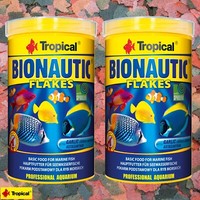 Tropical Bionautic Flakes 2X 1L Aquarium Flockenfutter Sparpack
