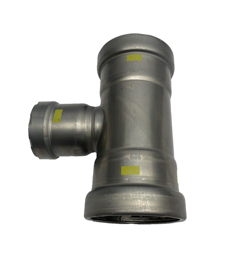 28675 Viega MegaPressG 2-1/2""X2-1/2""X1-1/2"" Tee-Kohlenstoffstahl, Zink-Nickel-Mantel - Bild 9 von 10