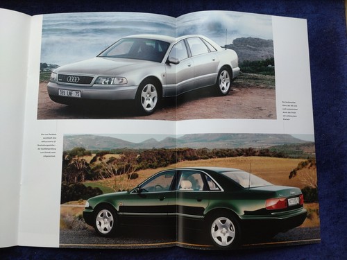 AUDI A8 S8 Prospektmappe mit 3 Prospekten, 9/1997 - Picture 9 of 9