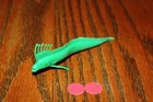 Vintage MPC Cereal Premium Green Oar Fish Creature of the Sea or Fish - Marx
