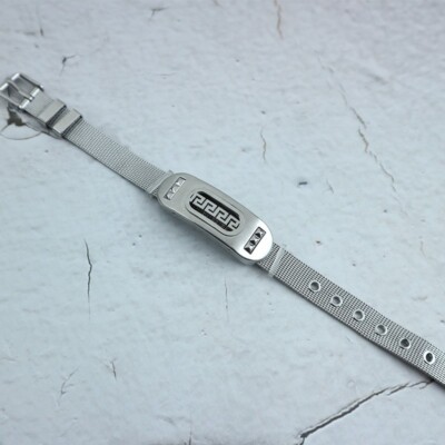Silver Titanium Steel Metal Bracelet Bukle Adjustable Accessories Fashion Unisex