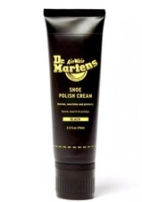 Dr Martens BLACK Shoe Polish Cream Doctor Martens 75ml 2.5oz ENGLAND