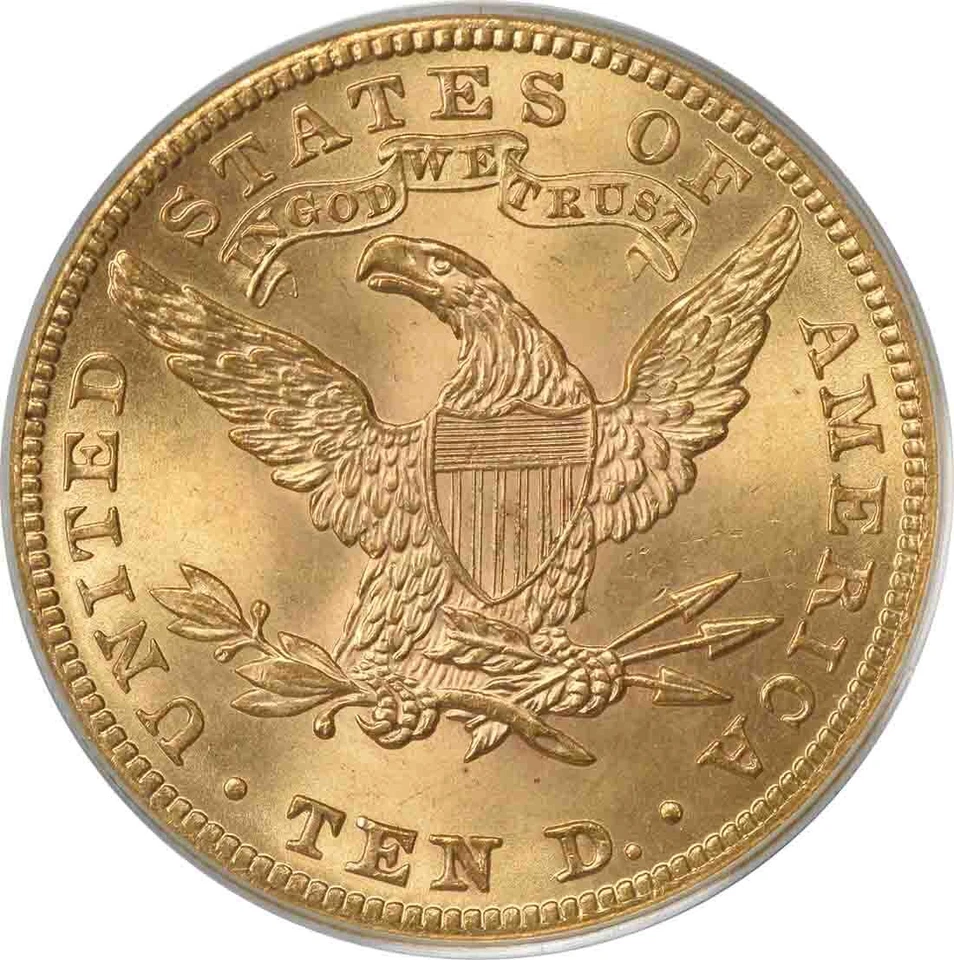 1901 $10 Gold Liberty Head MS64 PCGS OGH (CAC) - Image 4 of 4