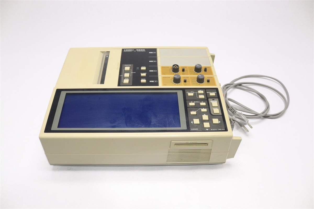 HIOKI MEMORY HI CORDER 8830 | eBay