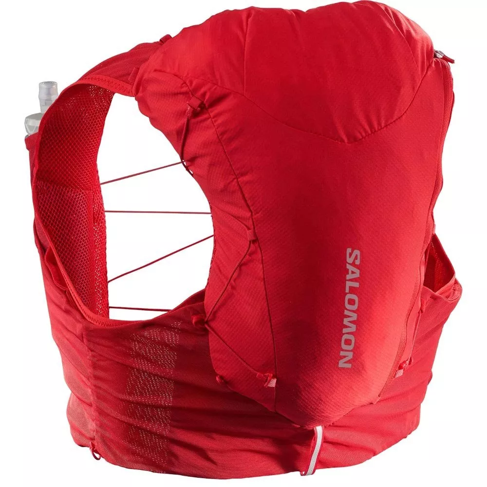 SALOMON ADV SKIN 12 SET RED Unisex Running Vest with flasks included LC1759600
