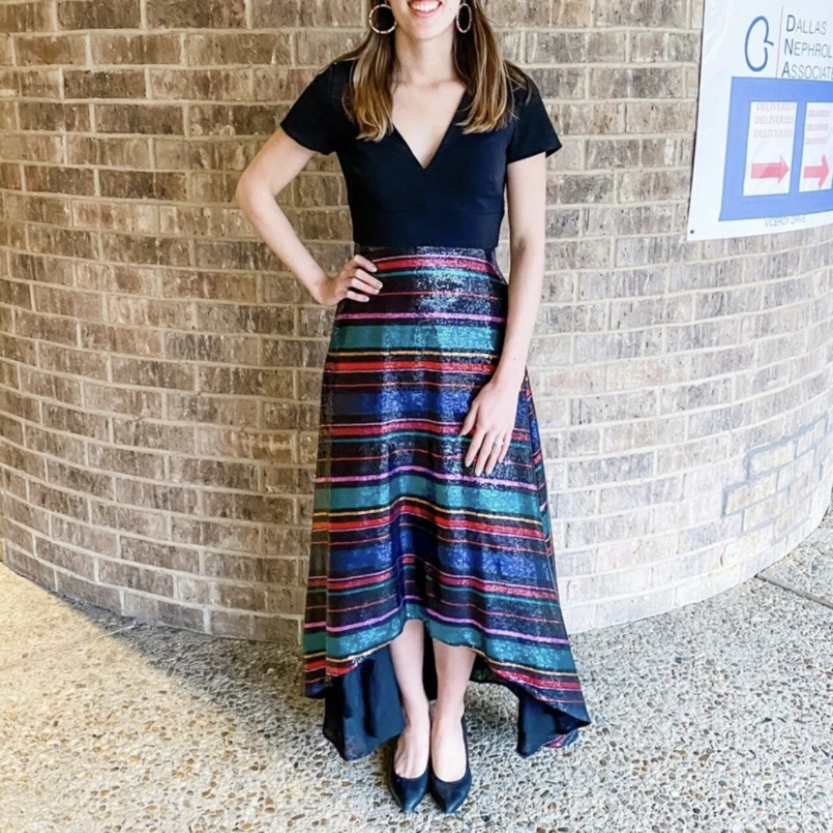 Sequin skirt maxi dress cheap