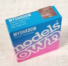 Models Own MYSHADOW Powder Eyeshadow Eye Makeup 20 MATTE DUSTY PINK Taupe Shade