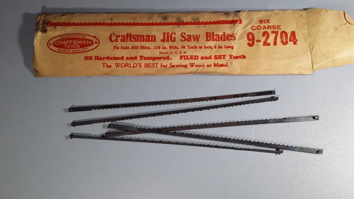Old craftsman jig saw blades deals