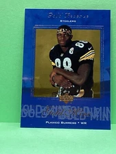 Plaxico Burress 2000 upper deck gold reserve gold mine insert rookie card