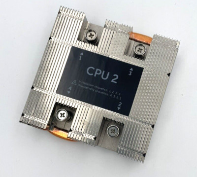 Genuine Dell Poweredge FC630 CPU 2 Cooling Heatsink  JR3TG 0JR3TG New