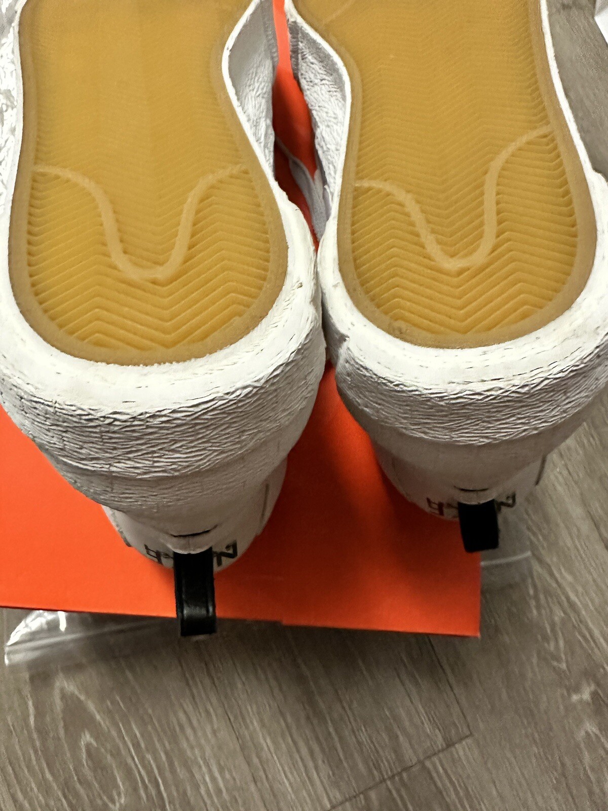 SACAI X NIKE Taglia 10 5 Blazer Nike sacai x bianco medio grigio