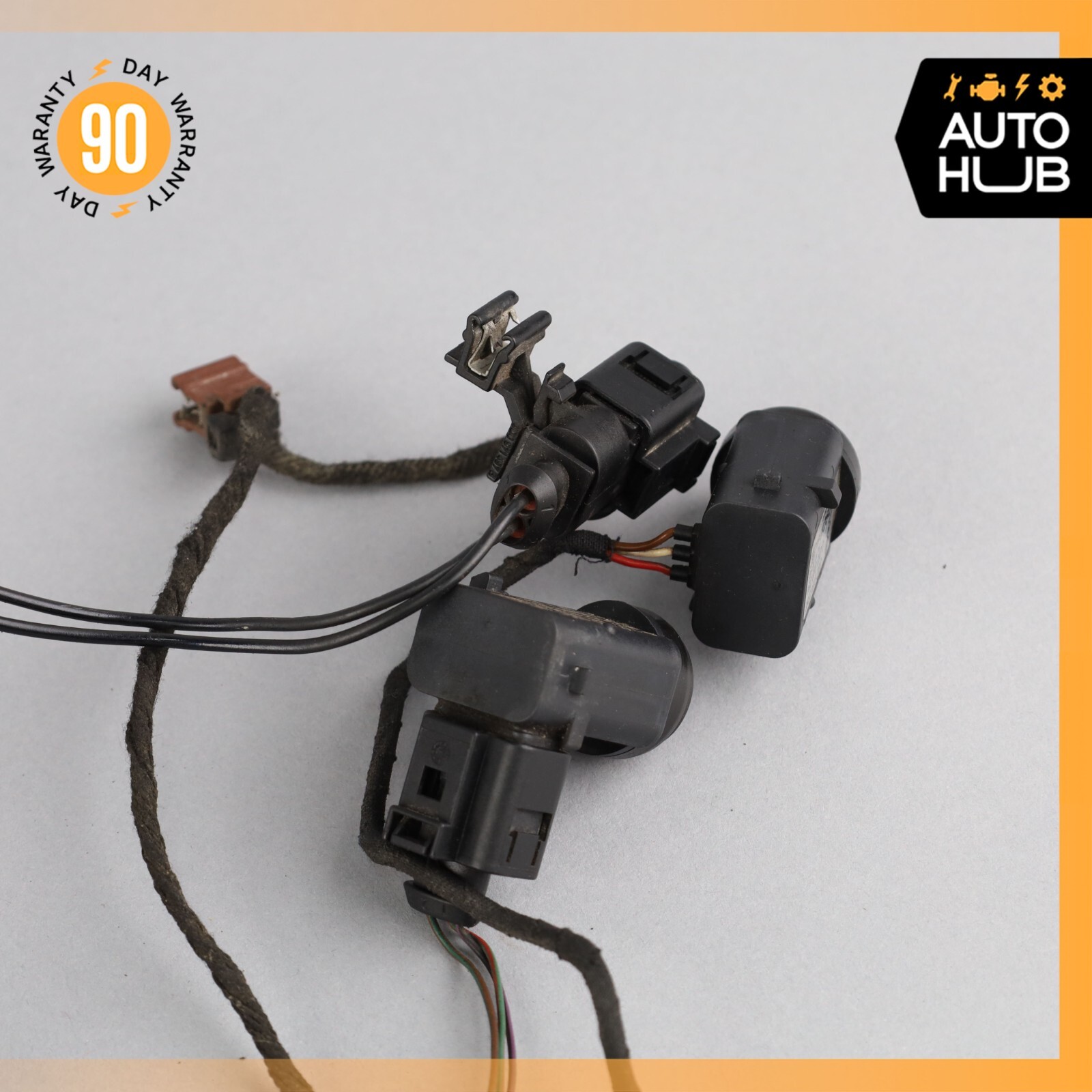 Bentley Continental GT GTC Rear Bumper Parking Sensor Wire Harness PDC OEM