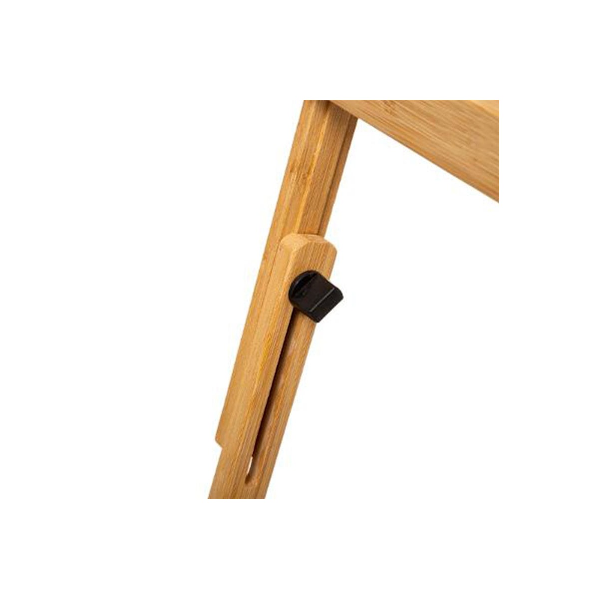 Plateau de service bambou 53cm grand modèle avec poignées intégrées