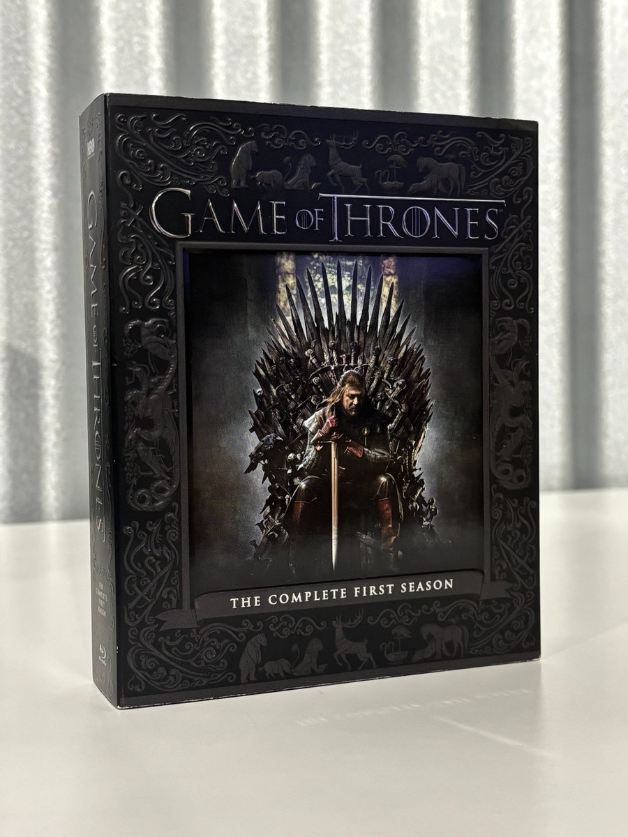 Game of Thrones' Seasons 1-4 DVD Blu-Ray Box Sets w/ Slipcases