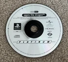 PlayStation 1 PS1 Spyro The Dragon AUS PAL Edition Very Good Condition