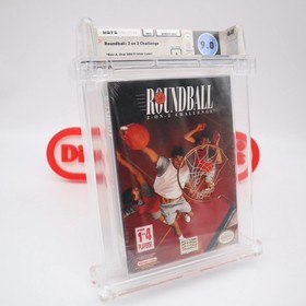 NES Nintendo ROUNDBALL 2 ON 2 CHALLENGE - WATA GRADED 9.0 A! NEW Factory Sealed!