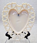 Vintage Westmoreland 8" Milk Glass Heart Shaped Candy/Trinket Dish