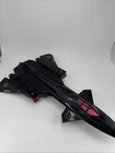 Vintage 1986 GI Joe Cobra Night Raven Black Jet Plane Incomplete! FOR PARTS