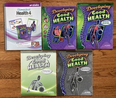Abeka Developing Good Health 4 Homeschool Lesson Plans Student Book Answer Keys