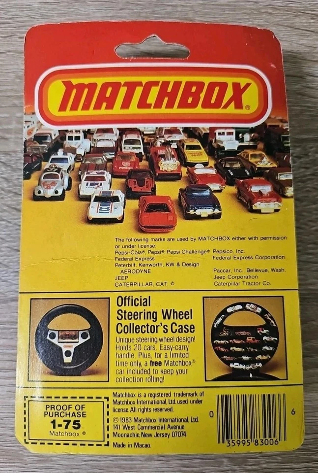 Camión Matchbox MB38 Modelo "A" Pepsi-Cola - Blanco S2 Foto 2 de 2