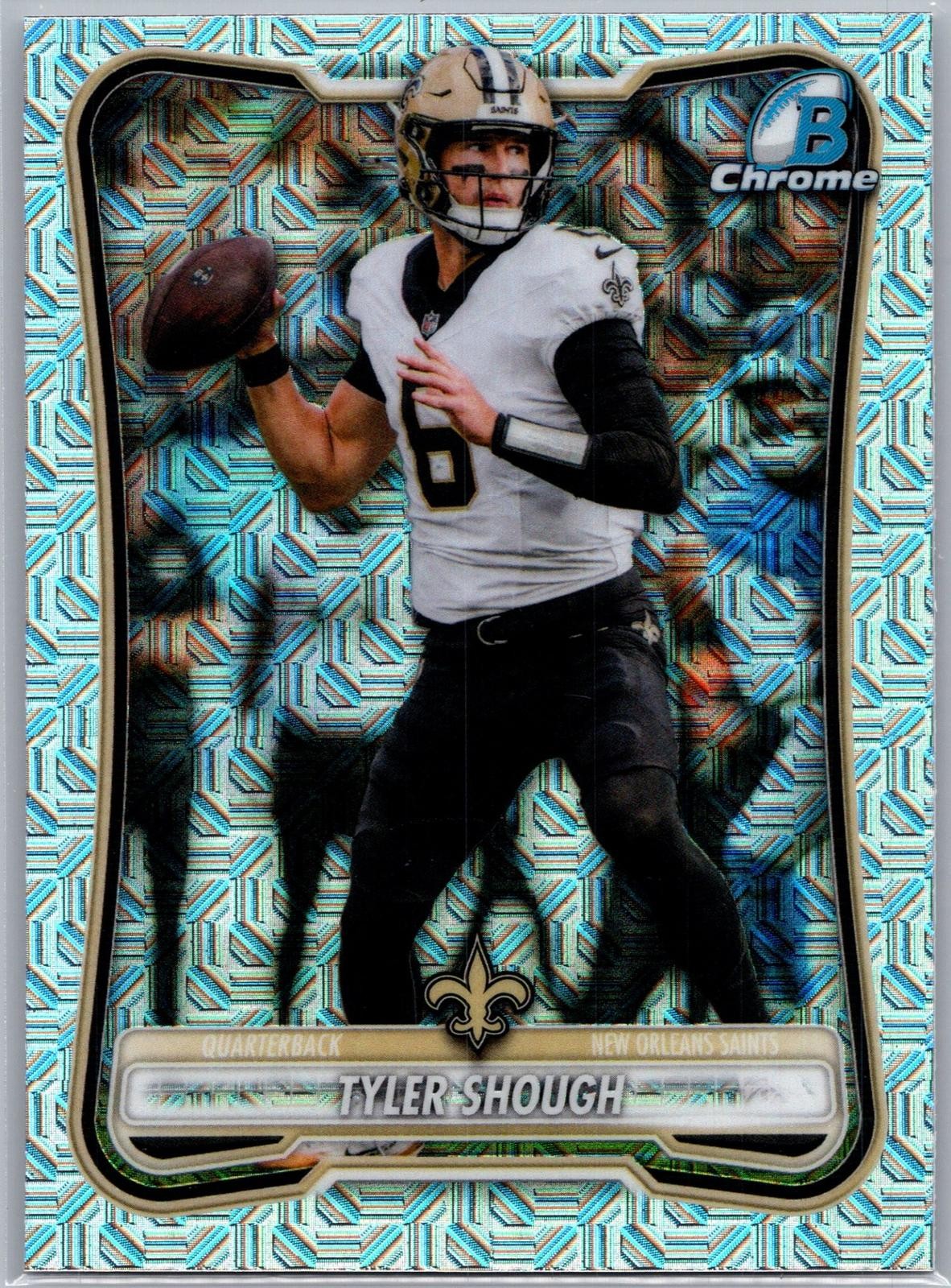 2026 Bowman #BCV-74 Tyler Shough Chrome Mojo Refractor