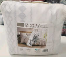 Ink Ivy Imani 3-Pc. Duvet Cover Set, King/California King - Navy