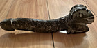 Antique Asian Carved Stone Animal Figurine Abstract Form 11” Sculpture Phallic — photo 6